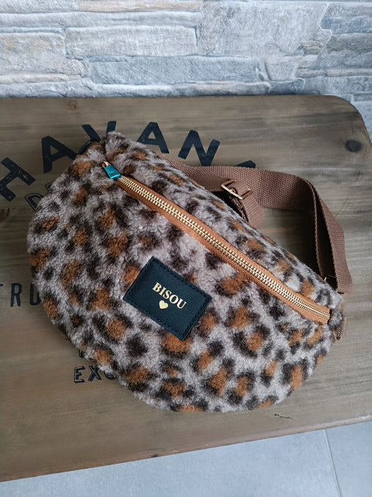 Sac banane BISOU léopard