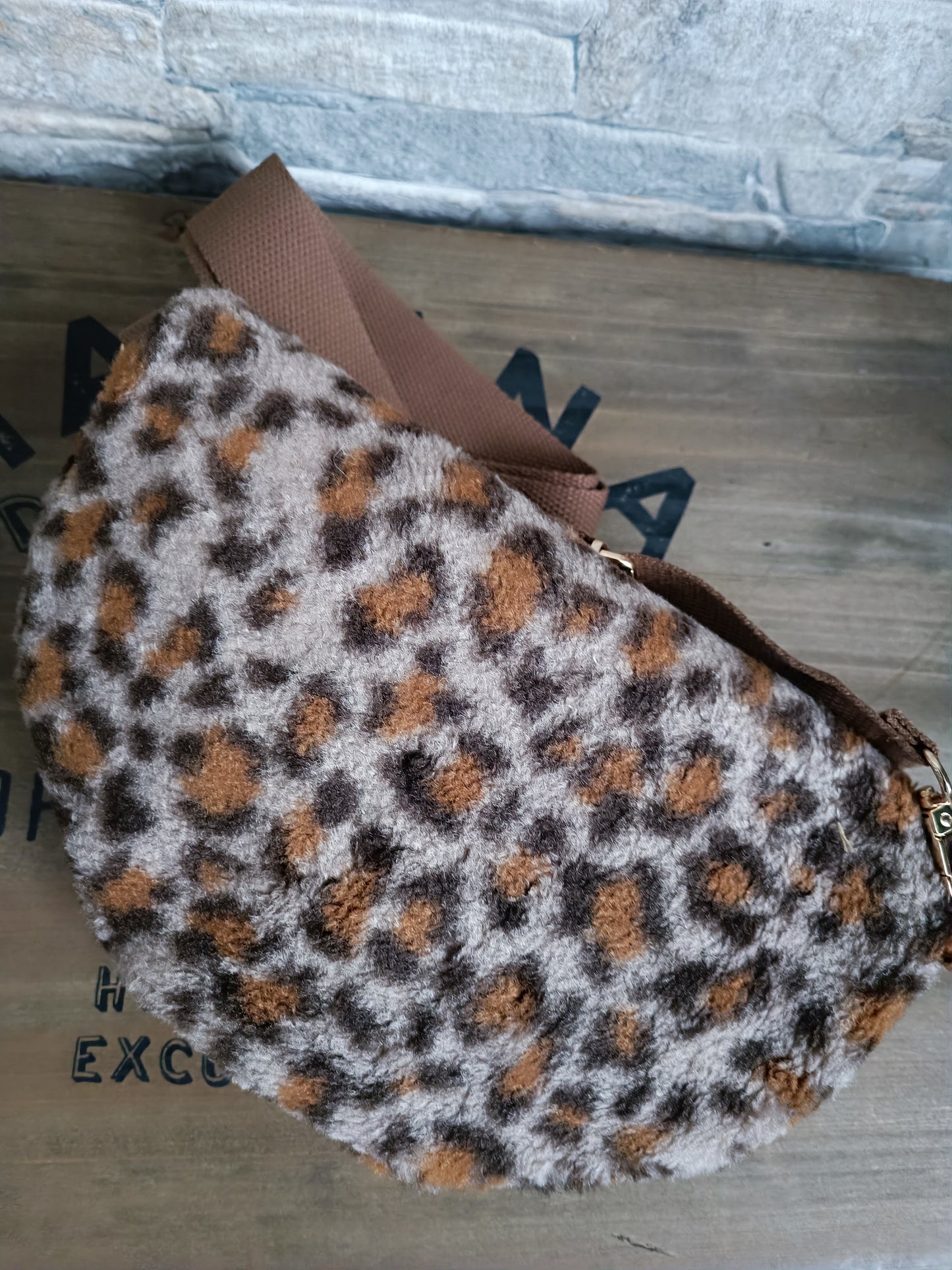 Sac banane BISOU léopard