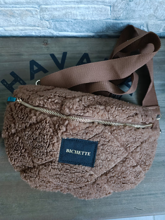 Sac banane BICHETTE marron