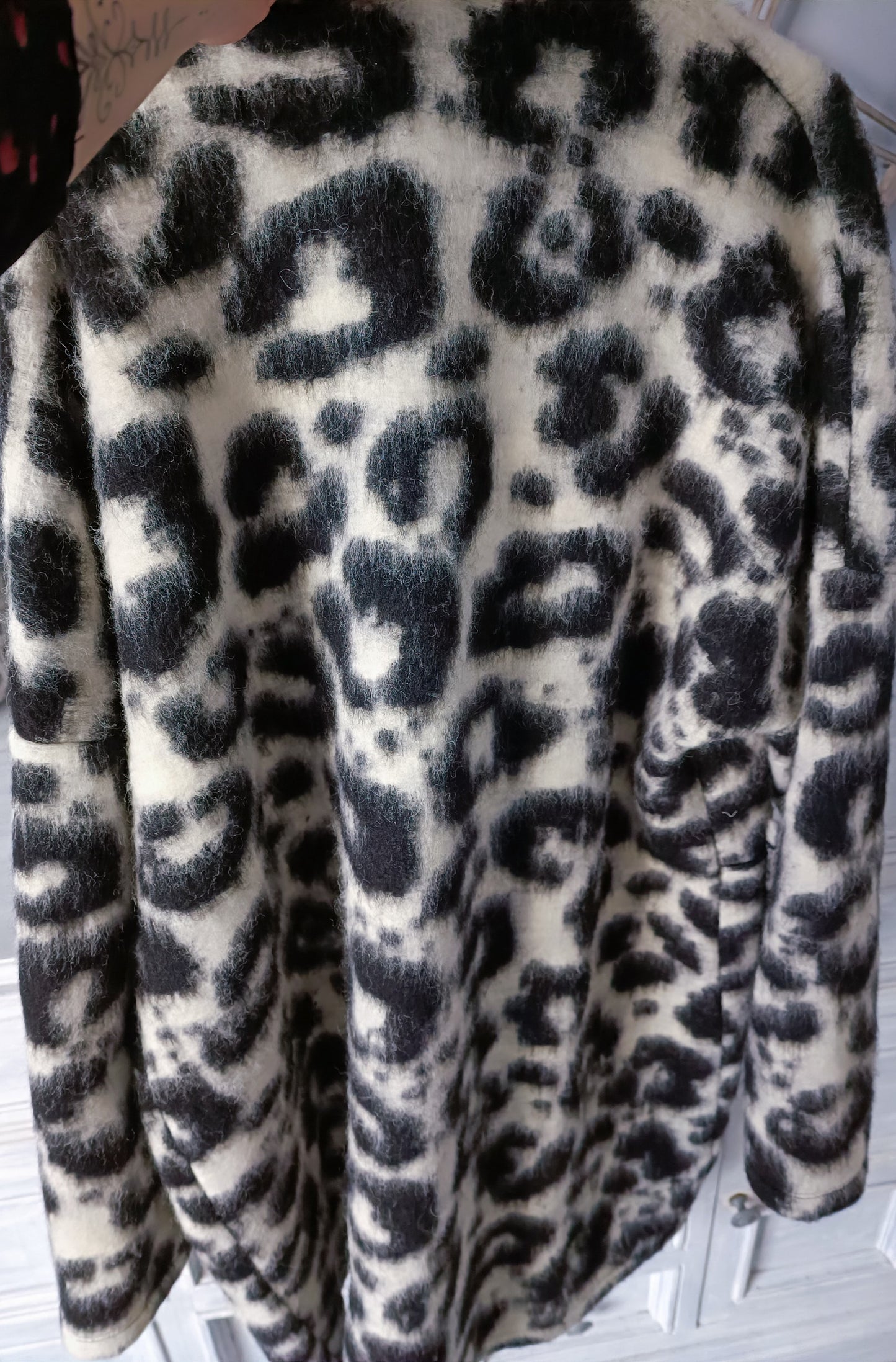 Manteau femme motifs léopard